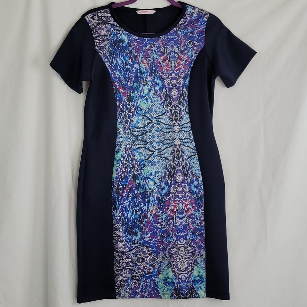 Andrea blue dress sz Large